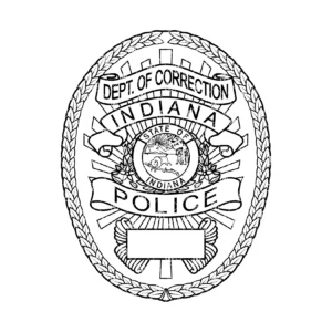 Indiana Doc Pd Badge