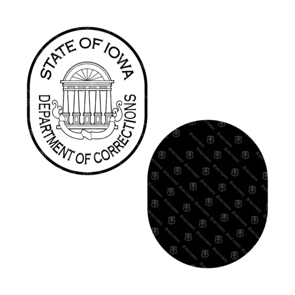 State of Iowa Department of Corrections Patch - Image 3