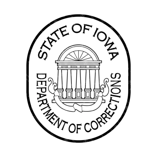 State of Iowa Department of Corrections Patch - Image 2