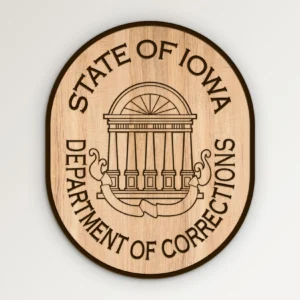 Iowa Department of Corrections Patch SVG Vector911