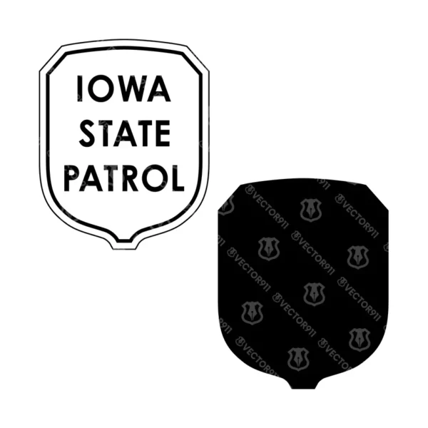 Iowa State Patrol Trooper Badge - Image 3