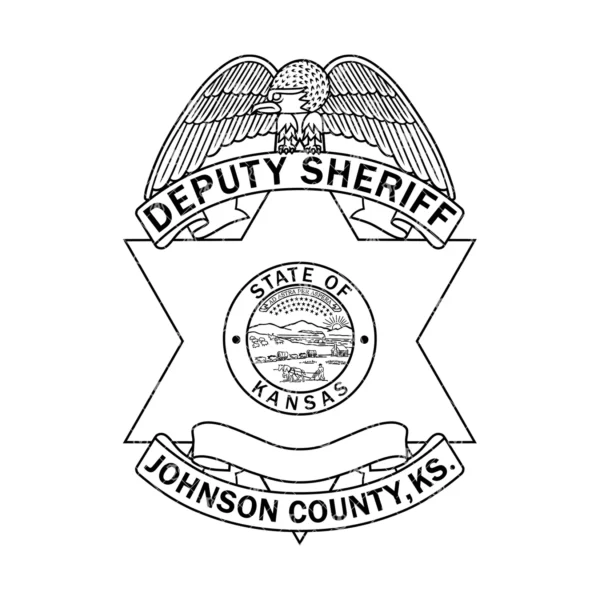 Johnson County Kansas Deputy Sheriff Badge - Image 2