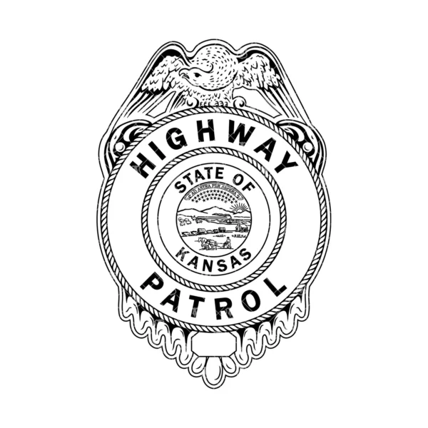 Kansas Highway Patrol Badge - Image 2