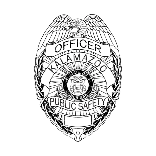 Kalamazoo Michigan Public Safety Officer Badge - Image 2