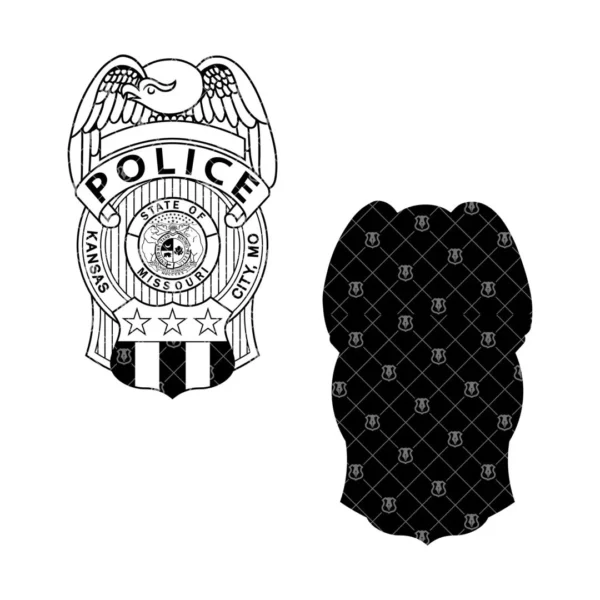 Kansas City Missouri Police Badge - Image 3