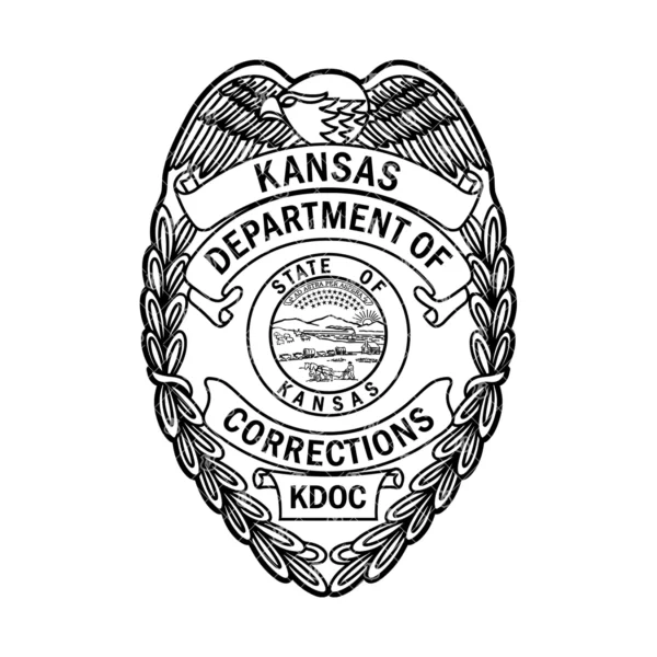 Kansas Department of Corrections Badge - Image 2