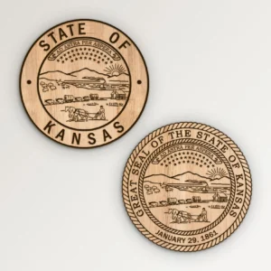 Great State Seals of Kansas Bundle SVG Vector911