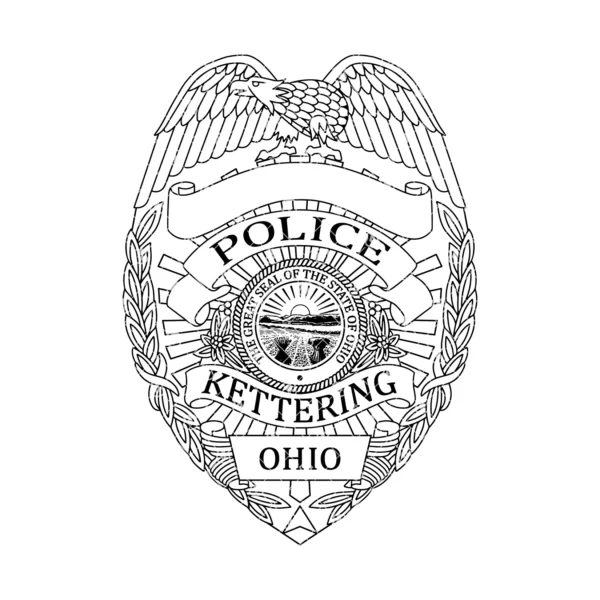 Kettering Ohio Police Badge - Image 2