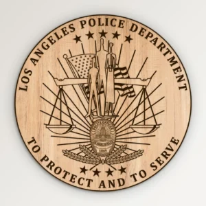 Los Angeles California Police LAPD Seal SVG Vector911