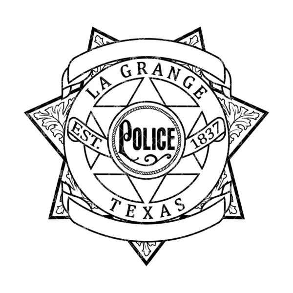 La Grange Texas Police Badge - Image 2