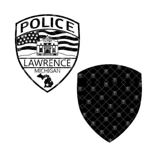 Lawrence Michigan Police Patch - Image 3