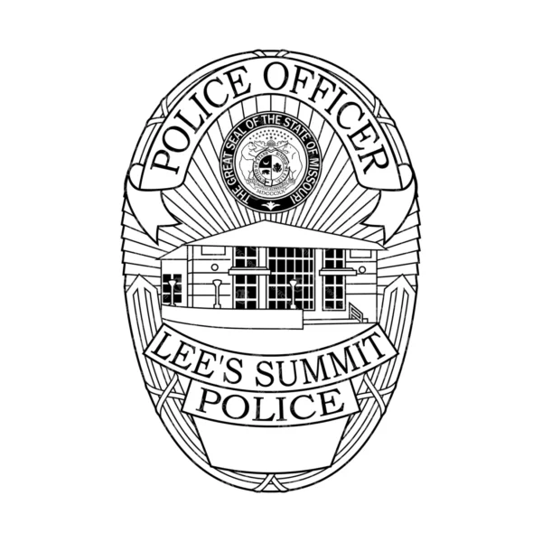 Lees Summit Missouri Police Officer Badge - Image 2