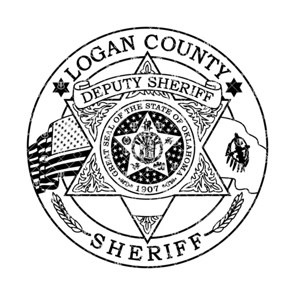 Logan County Oklahoma Sheriff Deputy Badge - Image 2