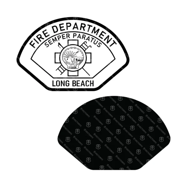 Long Beach California Fire Department Patch - Image 3