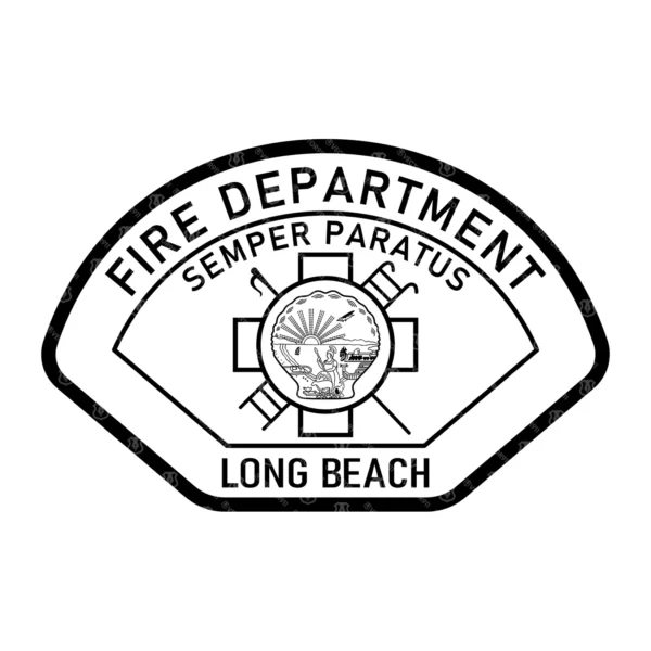 Long Beach California Fire Department Patch - Image 2