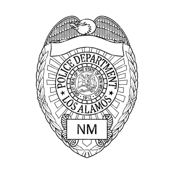 Los Alamos New Mexico Police Badge - Image 2