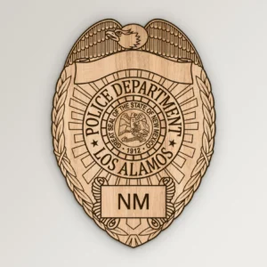 Los Alamos New Mexico Police Badge SVG Vector911