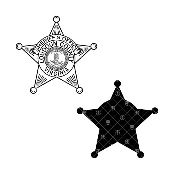 Loudoun County Virginia Sheriff's Office Badge - Image 3