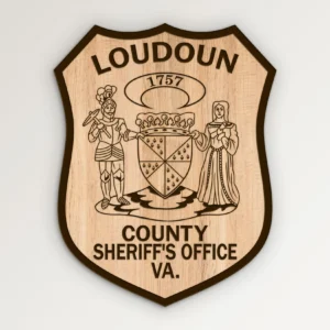 Loudoun County Virginia Sheriffs Office Patch SVG Vector911