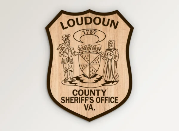 Loudoun County Virginia Sheriffs Office Patch SVG Vector911