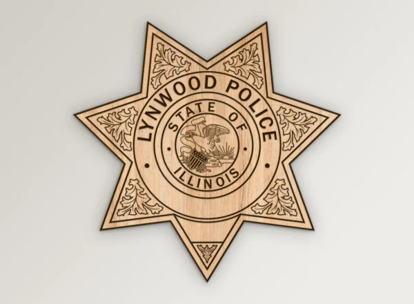 Lynwood Illinois Police Badge SVG Vector911