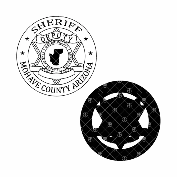 Mohave County Arizona Sheriff Deputy Badge - Image 3