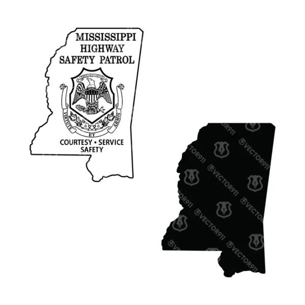 Mississippi Highway Patrol Emblem - Image 3