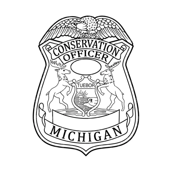 Michigan Conservation Officer Badge - Image 2