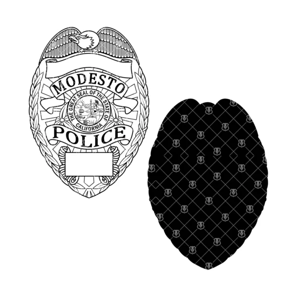 Mooresville Indiana Police Officer Badge - Image 3