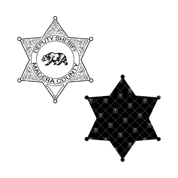 Madera County California Deputy Sheriff Badge - Image 3