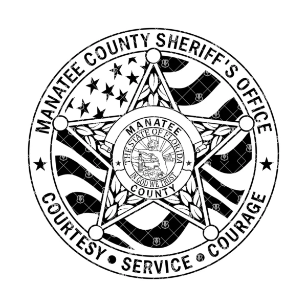 Manatee County Florida Sheriff's Office Emblem - Image 2