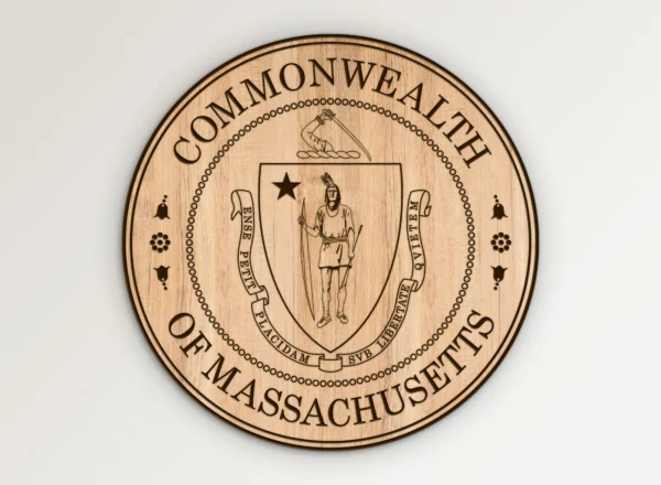 Massachusetts State Seal SVG Vector911