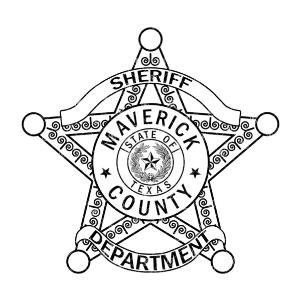 Maverick Texas Sheriff Badge - Image 2