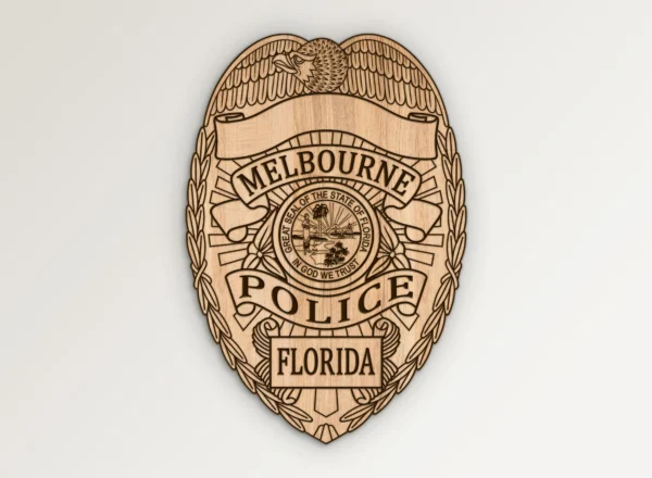 Melbourne Florida Police Badge SVG VECTOR911