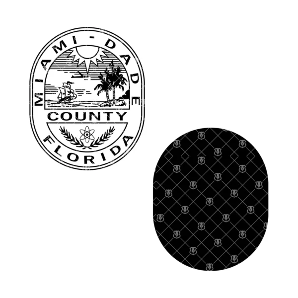 Miami-Dade Florida County Seal - Image 3