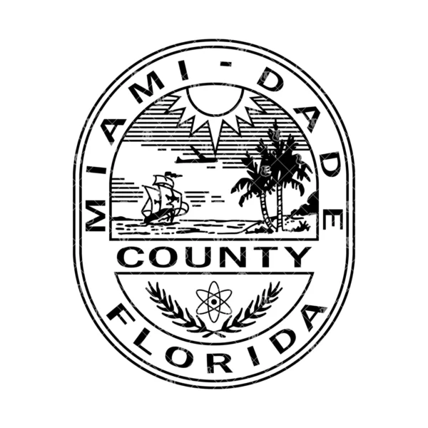 Miami-Dade Florida County Seal - Image 2