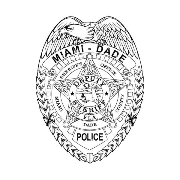 Miami-Dade Florida Sheriff's Office Police Badge - Image 2