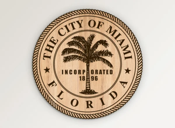 City Seal of Miami Florida SVG Vector911