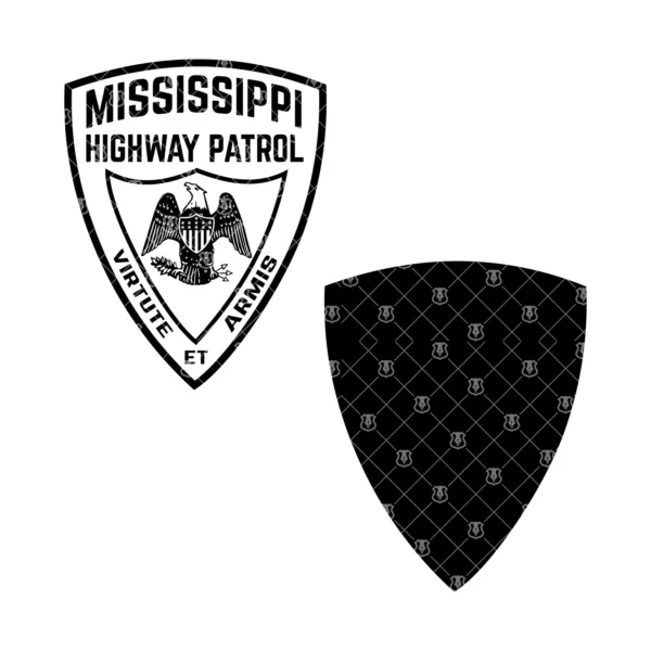 Mississippi Highway Patrol MHP Patch - Image 3