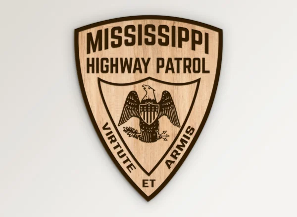 Mississippi Highway Patrol MHP Patch SVG Vector911