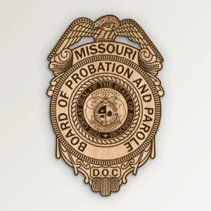 Missouri Board of Probation and Parole Badge SVG Vector911