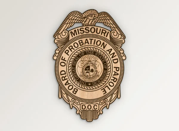 Missouri Board of Probation and Parole Badge SVG Vector911