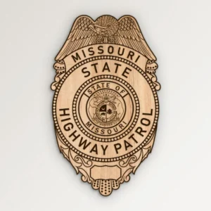 Missouri State Highway Patrol Badge SVG Vector911