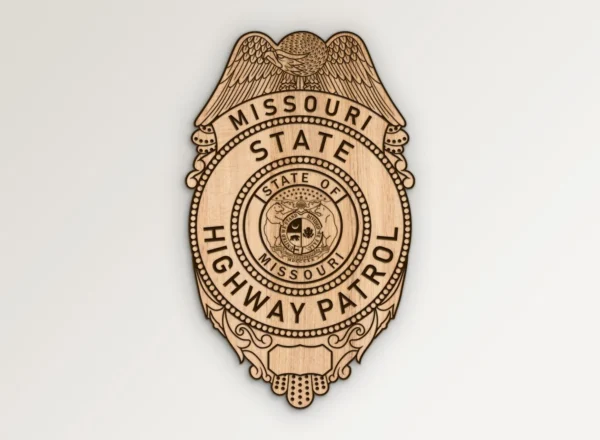 Missouri State Highway Patrol Badge SVG Vector911