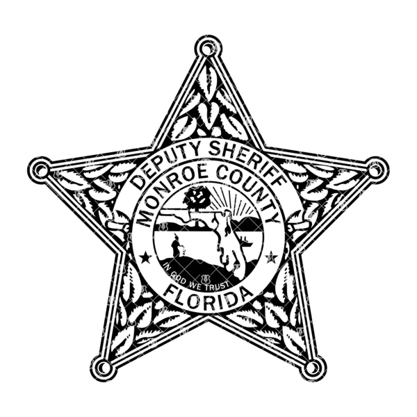 Monroe County Florida Deputy Sheriff Badge - Image 2