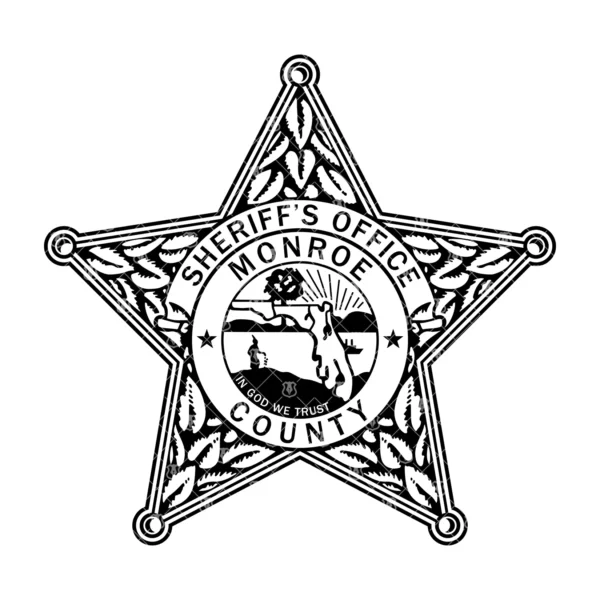 Monroe County Florida Sheriffs Office Badge - Image 2