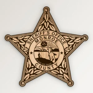 Monroe County Florida Sheriffs Office Badge SVG Vector911