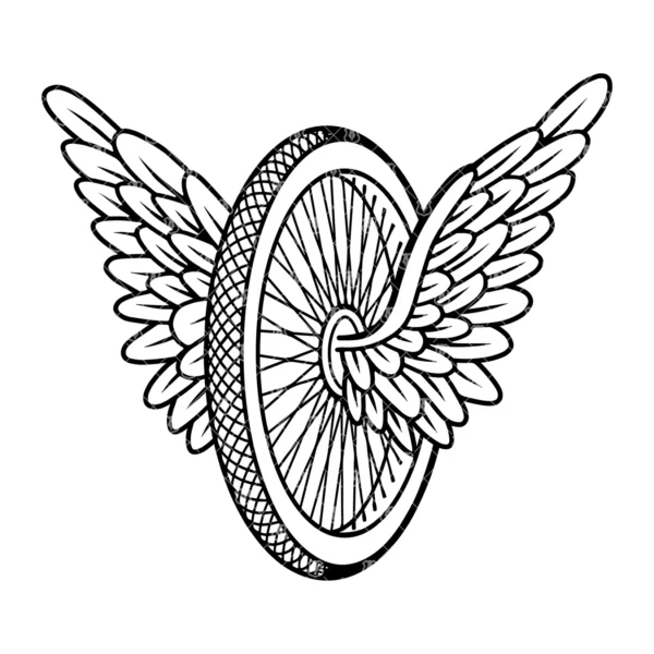 Motorcycle Officer Motor Wings - Image 2