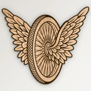 Motorcycle Motor Wings SVG Vector911