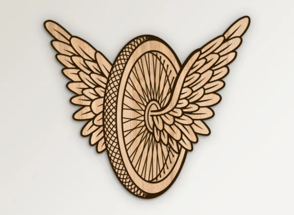 Motorcycle Motor Wings SVG Vector911